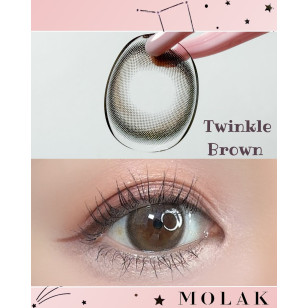 MOLAK 1day Twinkle Brown モラク ワンデー トゥインクルブラウン